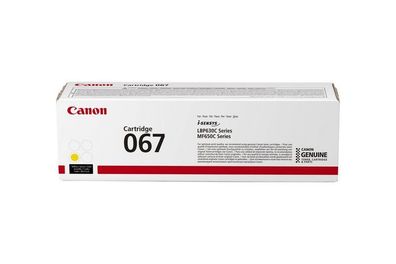 Canon 067 Tonerkartusche 1 Stück(e) Original Gelb