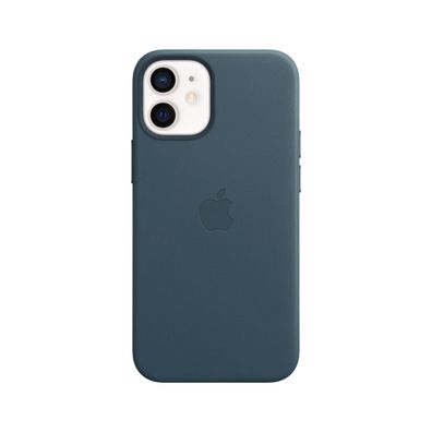 Apple Leder Case iPhone 12 mini mit MagSafe (baltischblau)