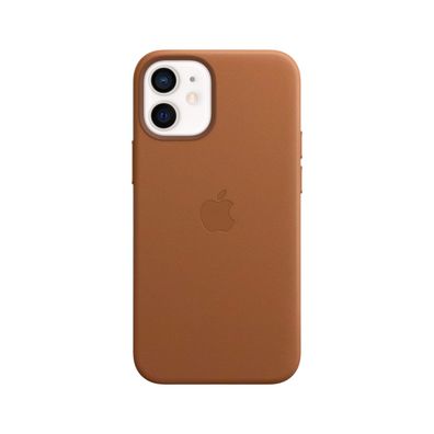 Apple Leder Case iPhone 12 mini mit MagSafe (sattelbraun)