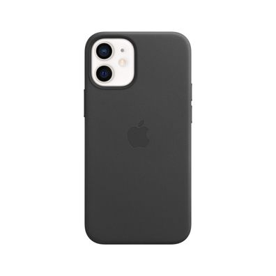 Apple Leder Case iPhone 12 mini mit MagSafe (schwarz)