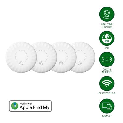 4smarts Standort-Finder SkyTag Plus 4er Set