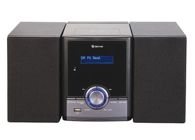 Denver DAB/FM-Musiksystem mit Bluetooth, CD-Player und USB