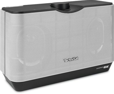 Audiomaster MR2, Multiroom-Lautsprecher, silber/ schwarz