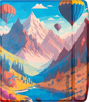 Pocketbook Flip Cover - Balloon Print 7"