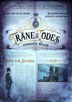 Träne des Todes | Atmosphärischer Mystery-Krimi im viktorianischen London | Buch