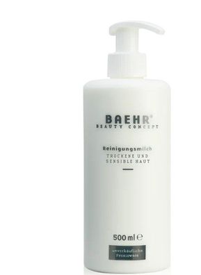 Pedibaehr - Baehr Beauty Concept - Reinigungsmilch Trockene und Sensible Haut,500 ml