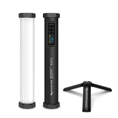 Instarter LED Leuchtstab 10W RGB Videoleuchte Bi-Color Magnet Studiolicht Lampe
