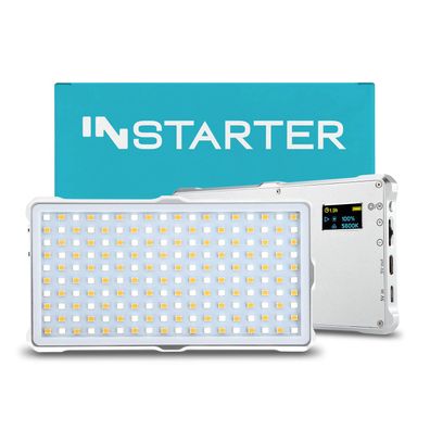 Instarter Spectar LED Videoleuchte Kamera Beleuchtung Bi-Color 12W Videolicht