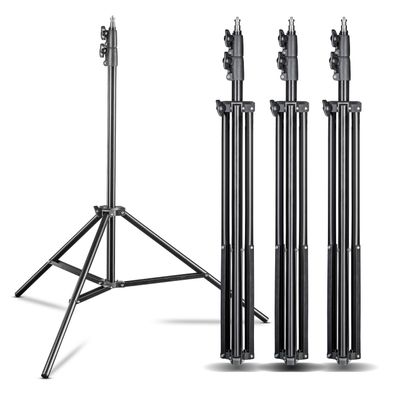 Walimex pro FT-8051 Lampenstativ 260cm 4er-Set Lichtstativ Foto Blitzstativ