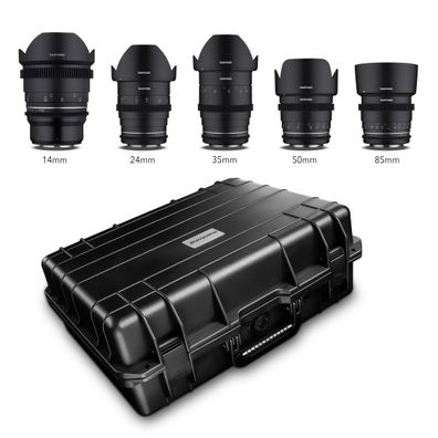 Samyang MF 14/24/35/50/85 MK2 VDSLR Koffer MFT