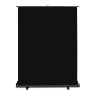 Walimex pro Roll-up Hintergrund schwarz 165x220cm Fotohintergrund Fotostudio