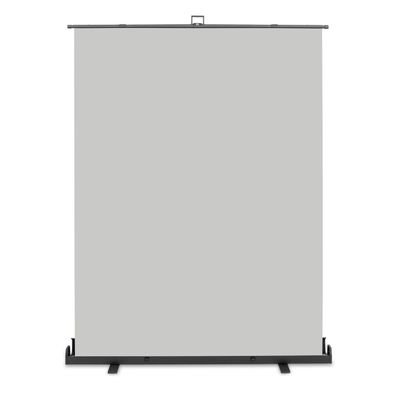 Walimex pro Roll-up Panel Hintergrund grau 165x220cm Fotohintergrund Fotostudio