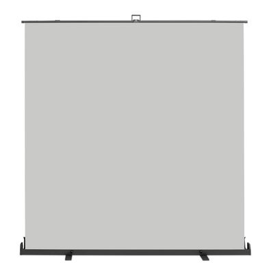 Walimex pro Roll-up Panel Hintergrund grau 210x220cm Fotohintergrund Fotostudio