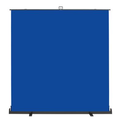 Walimex pro Roll-up Panel Hintergrund blau 210x220cm Fotohintergrund Fotostudio