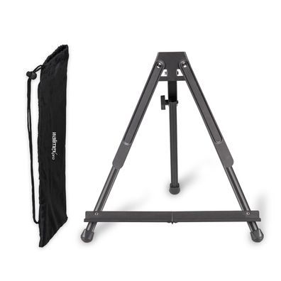 Walimex pro Tischstaffelei klappbar Staffelei Aluminium Leinwand Tragetasche