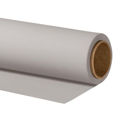 Walimex pro Hintergrundkarton 2,72x10m Light Grey Leinwand Backdrop Foto Studio