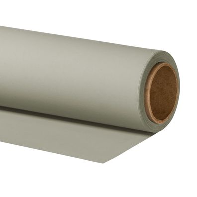 Walimex pro Hintergrundkarton 2,72x10m Warm Grey Leinwand Backdrop Foto Studio
