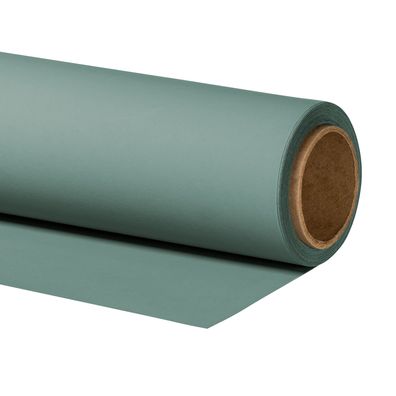 Walimex pro Hintergrundkarton 2,72x10m Jadeblau Leinwand Backdrop Foto Studio