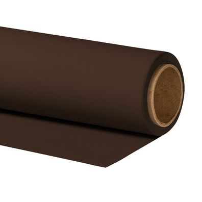 Walimex pro Hintergrundkarton 2,72x10m Deep Brown Leinwand Backdrop Foto Studio