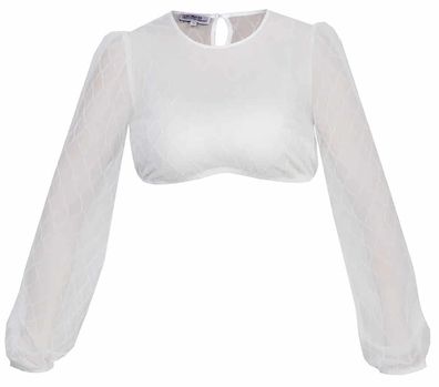 MarJo Dirndlbluse Ivana-Sarah ecru - Größe: 44