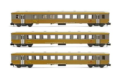 Arnold HN4325 NÖVOG, 3er-Set Schlieren, silber/gold, E Spur N