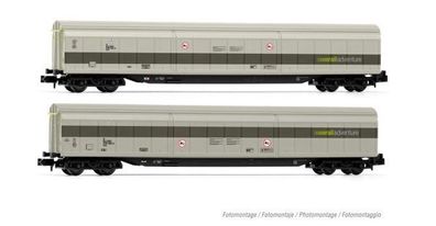 Arnold HN6601 RailAdventure, 2-tlg. Set 4-achs. Schieb Spur N