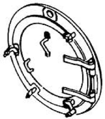 Weinert 8065 Rauchkammertür Frank S Spur H0