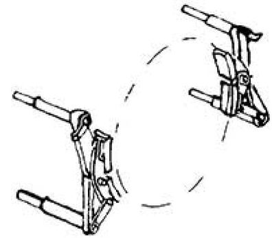 Weinert 8935 Bremsbacken, 16,5-17,5 mm Dm. Spur H0