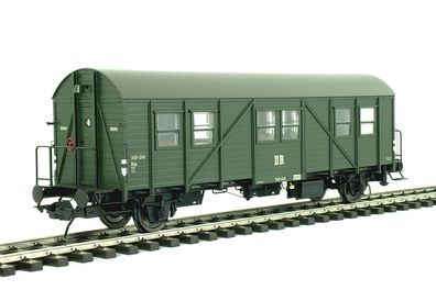 Lenz 41141-02 Behelfspersonenwagen MBi 43 DR III RAL60 Spur 0
