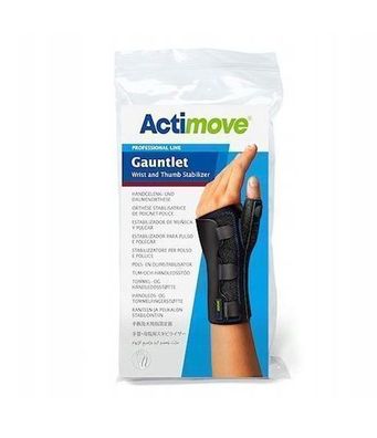 Actimove Handgelenk- und Daumenstabilisator, Orthese Schwarz S