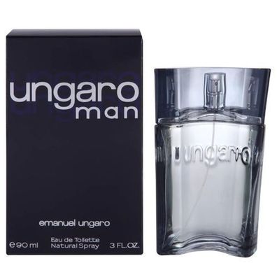 Emanuel Ungaro Man Herrenduft Eau de Toilette Spray, 90 ml