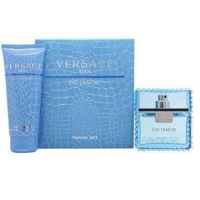 Versace Man Eau Fraiche Duftset: Eau de Toilette 50 ml + Duschgel 100 ml