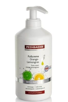 Pedibaehr - Baehr Beauty Concept  - Cremeschaum Orange-Lemongras 500 ml