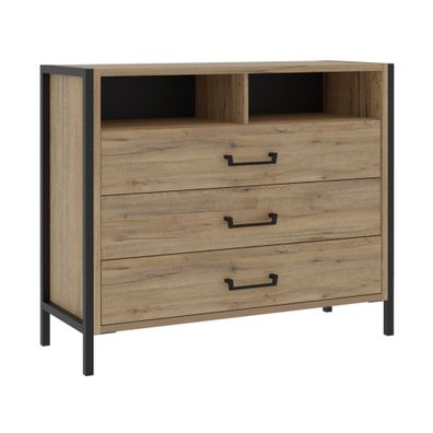 Kommode Orell 6 Bartex Oak 110x91x42cm Schubkastenkommode Jugendzimmer