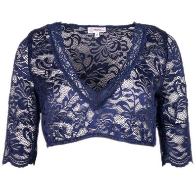 MarJo Dirndlbluse Harisa-Lisa ocean blue - Größe: 44