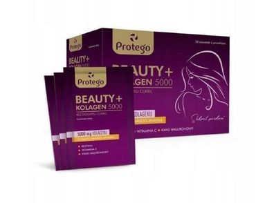 Protego Beauty + Kollagen 5000 mit Mango-Ananas-Geschmack, 30 Beutel
