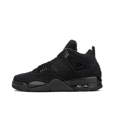 Air Jordan 4 Black Cat Retro Jordan4 Original AJ4 Damen Männer Unisex