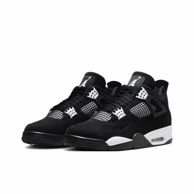 Air Jordan 4 White Thunder Retro Jordan4 Original AJ4 Damen Männer Unisex
