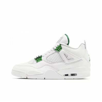 Air Jordan 4 Metallic Green Retro Jordan4 Original AJ4 Damen Männer Unisex
