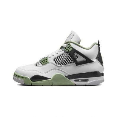 Air Jordan 4 Oil Green Retro Jordan4 Original AJ4 Damen Männer Unisex