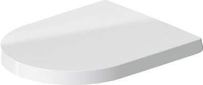 Duravit WC-Sitz ME by Starck m. Absenkautom. Scharniere edelstahl, weiss