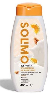 Solimo Duschgel, Mandeln & Orangenmilch, 400 ml