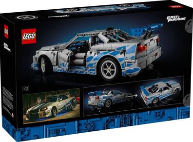 Lego Technic 42210 2 Fast 2 Furious Nissan Skyline GT-R (R34) Flitzer