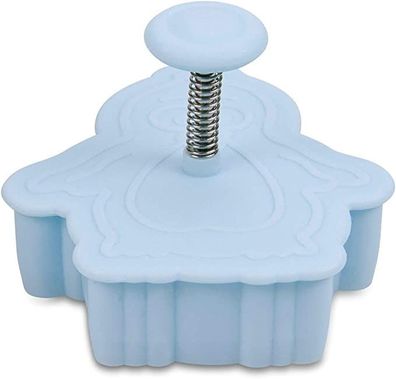 Emporte-pièce en forme de pingouin 6 cm couleur bleu clair pour vos créations