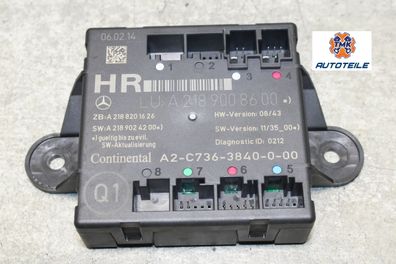 Mercedes E-Klasse W212 S212 Steuergerät Türsteuergerät hinten Rechts A2189009704 BY2D