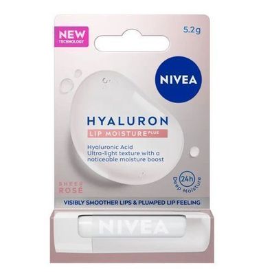 Nivea Feuchtigkeitsspendender Lippenpflegestift Rose, 5,2g