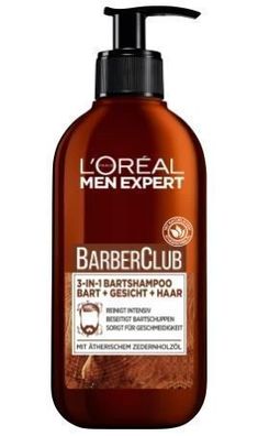 L'Oreal Men Expert BarberClub 3-in-1 Bartshampoo 200 ml
