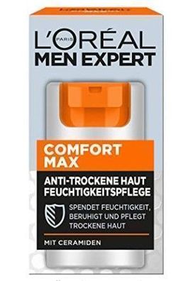 L'Oreal Men Comfort Max Feuchtigkeitscreme fuer Maenner, 50ml