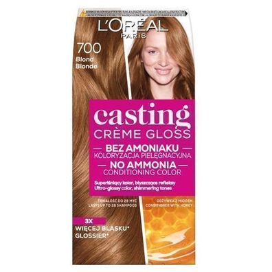L'Oreal Paris Casting Creme Gloss Haarfarbe 700 Blond 120ml