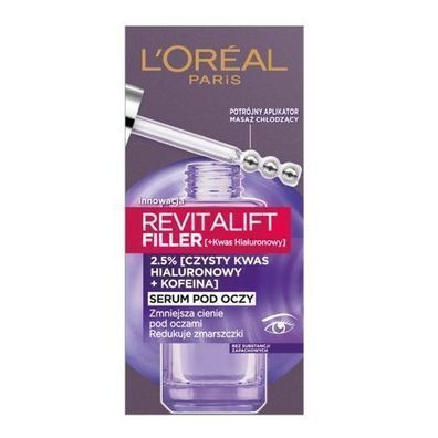 L'Oreal Paris Revitalift Filler Anti-Falten-Serum mit Hyaluronsaeure, 20ml